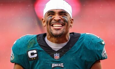 Breaking news: Eagles star Jalen Hurts has unexpectedly announced his retirement from football, citing...