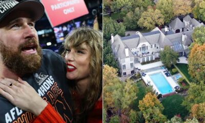 Travis Kelce ignites online debate by gifting his fiancée Taylor Swift an impressive $85 million mansion for her 35th birthday celebration.