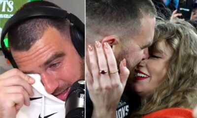 "It felt surreal," Travis Kelce broke down in tears over the heartbreaking news about his fiancée, Taylor Swift.